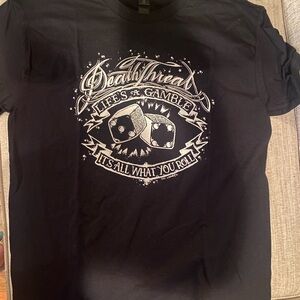 Death threat “life’s a gamble it’s all how you roll”
M